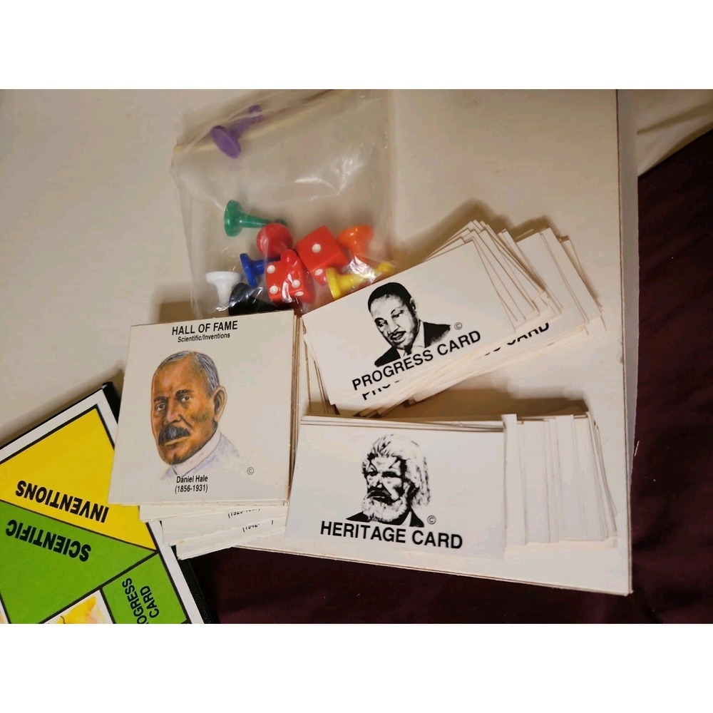 Vintage Black History Progress Game 1982 Black Heritage Home School Complete - Picture 4 of 8